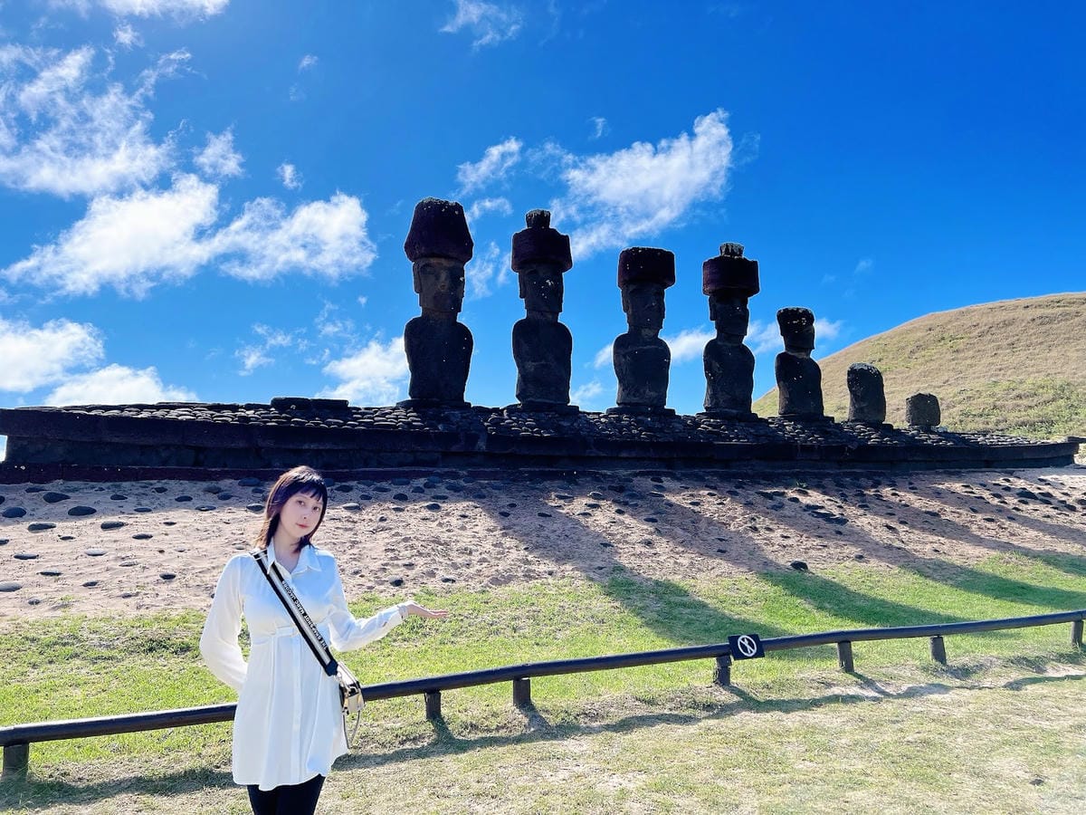 【智利-Easter Island】復活節島上最著名的阿納克 【智利-Easter Island】復活節島上最著名的阿納克