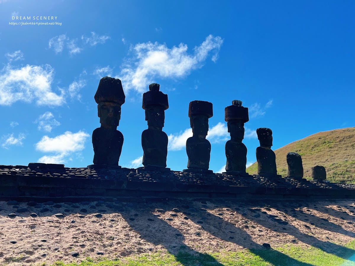 【智利-Easter Island】復活節島上最著名的阿納克 【智利-Easter Island】復活節島上最著名的阿納克