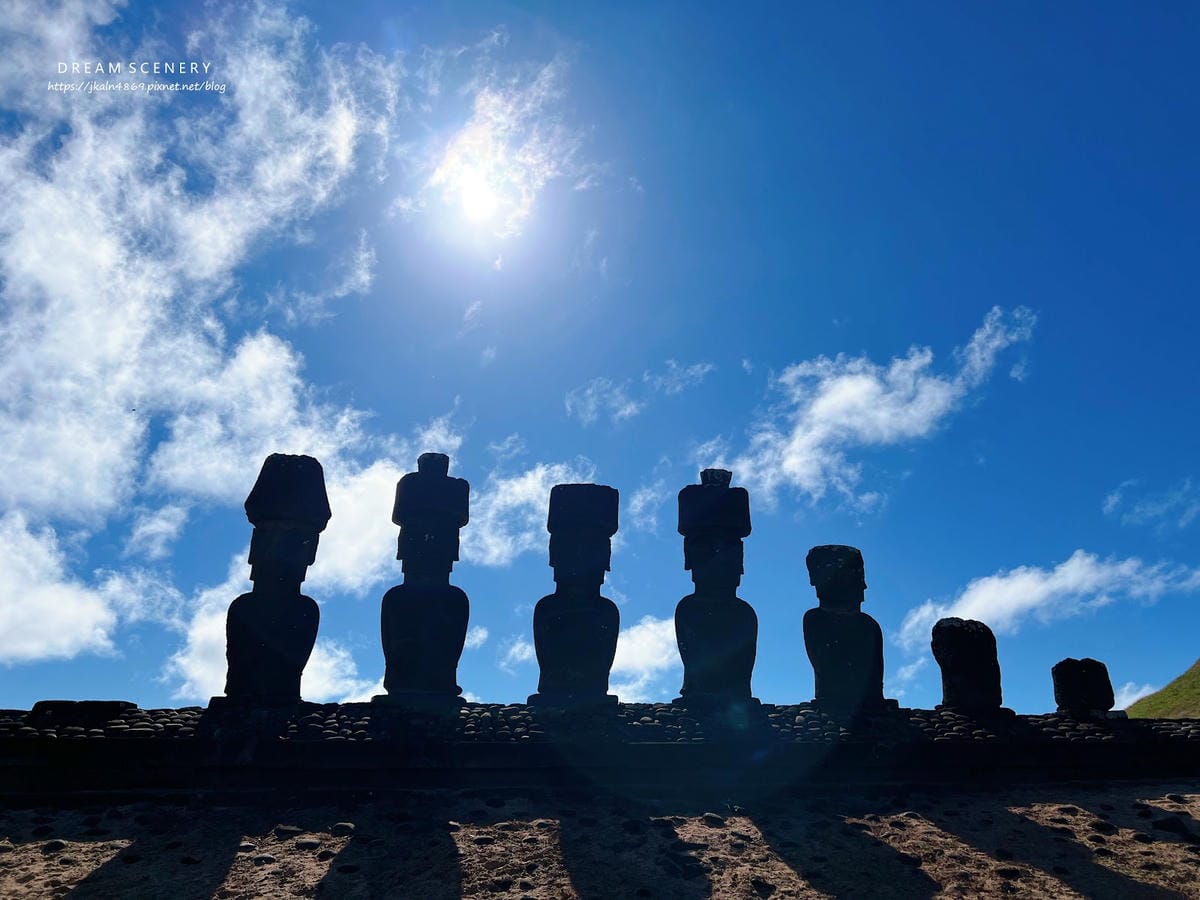 【智利-Easter Island】復活節島上最著名的阿納克 【智利-Easter Island】復活節島上最著名的阿納克