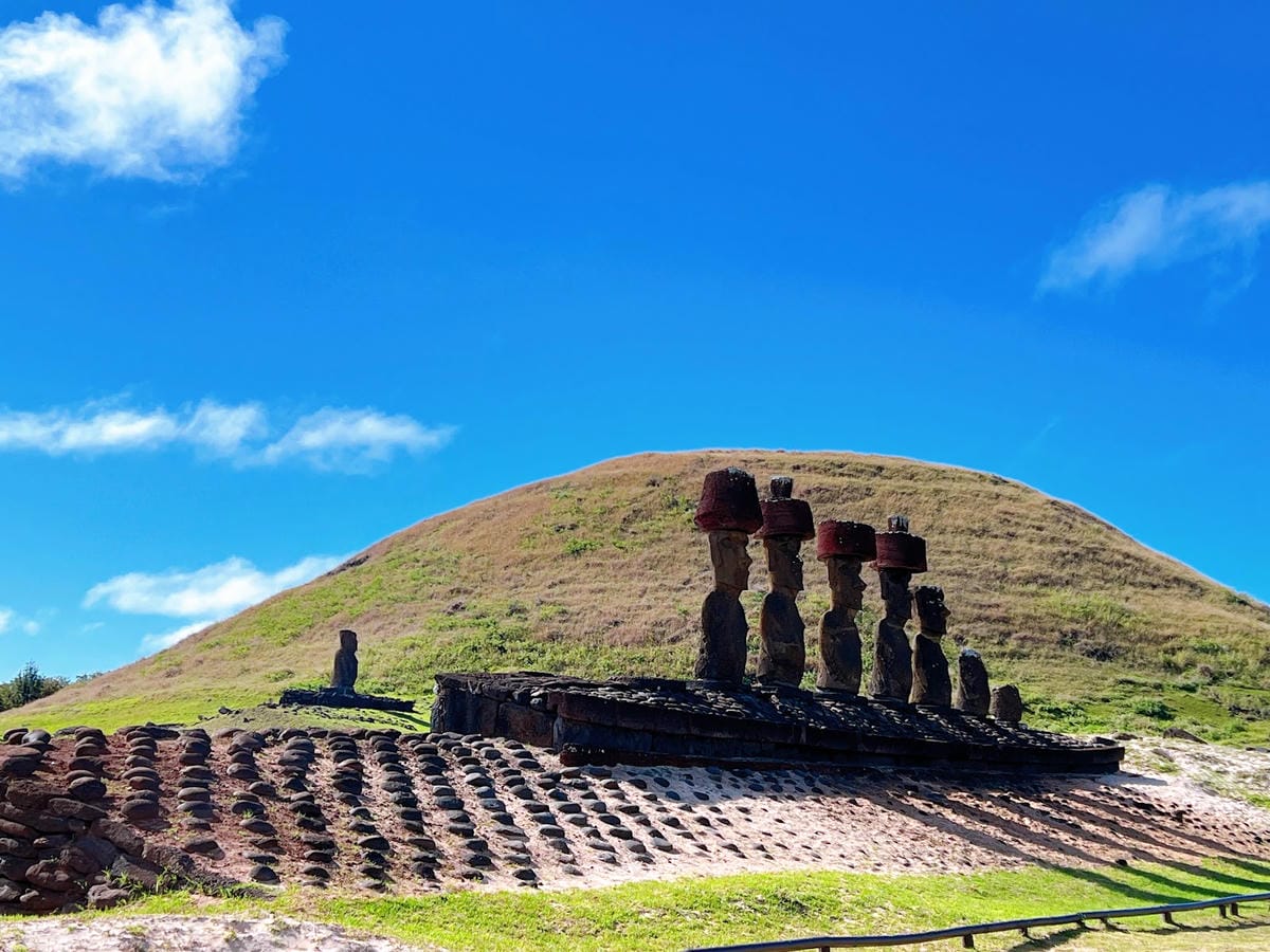 【智利-Easter Island】復活節島上最著名的阿納克 【智利-Easter Island】復活節島上最著名的阿納克