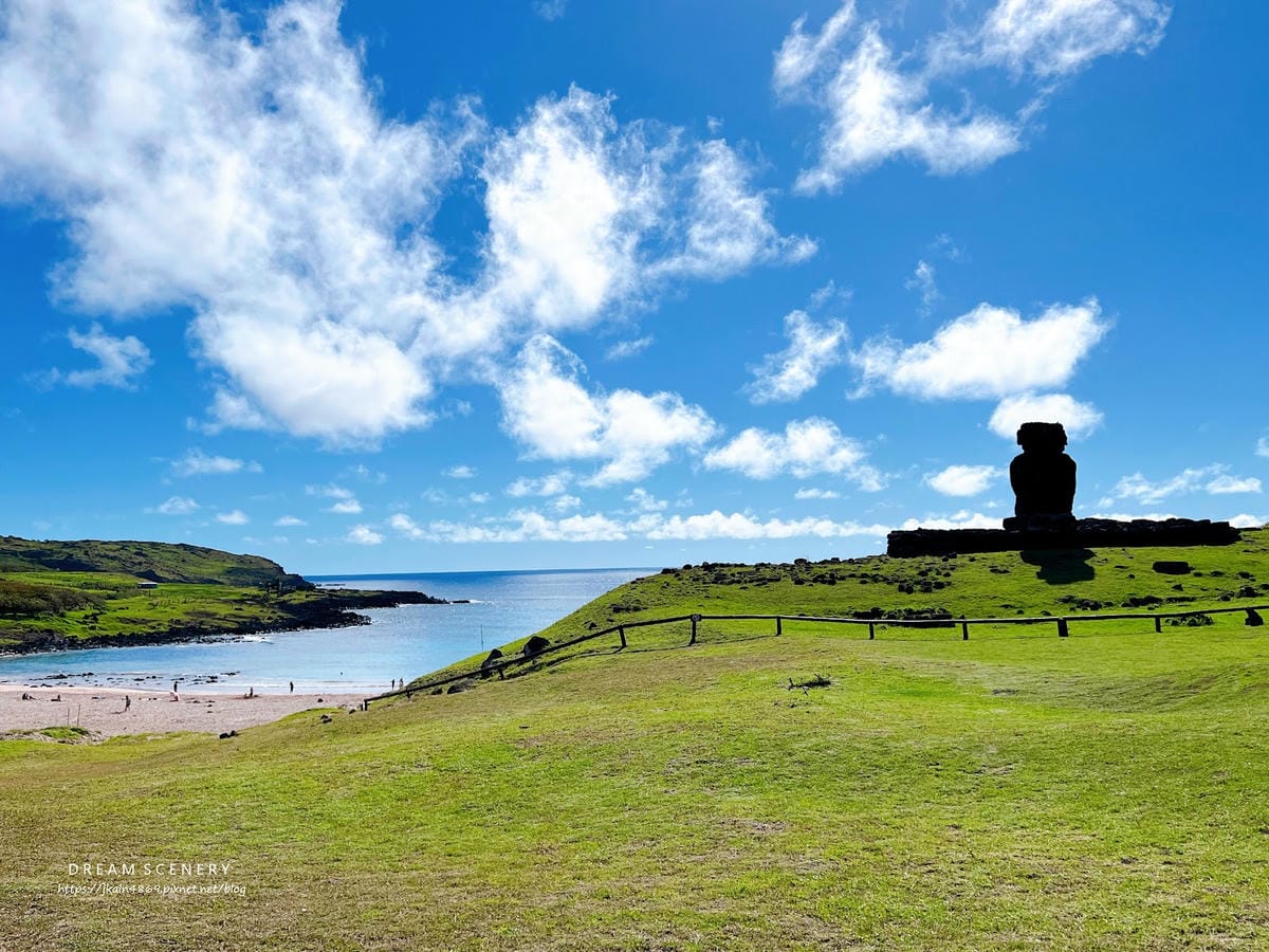 【智利-Easter Island】復活節島上最著名的阿納克 【智利-Easter Island】復活節島上最著名的阿納克