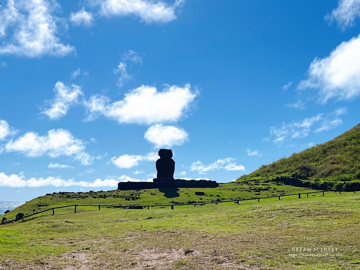 【智利-Easter Island】復活節島上最著名的阿納克 【智利-Easter Island】復活節島上最著名的阿納克