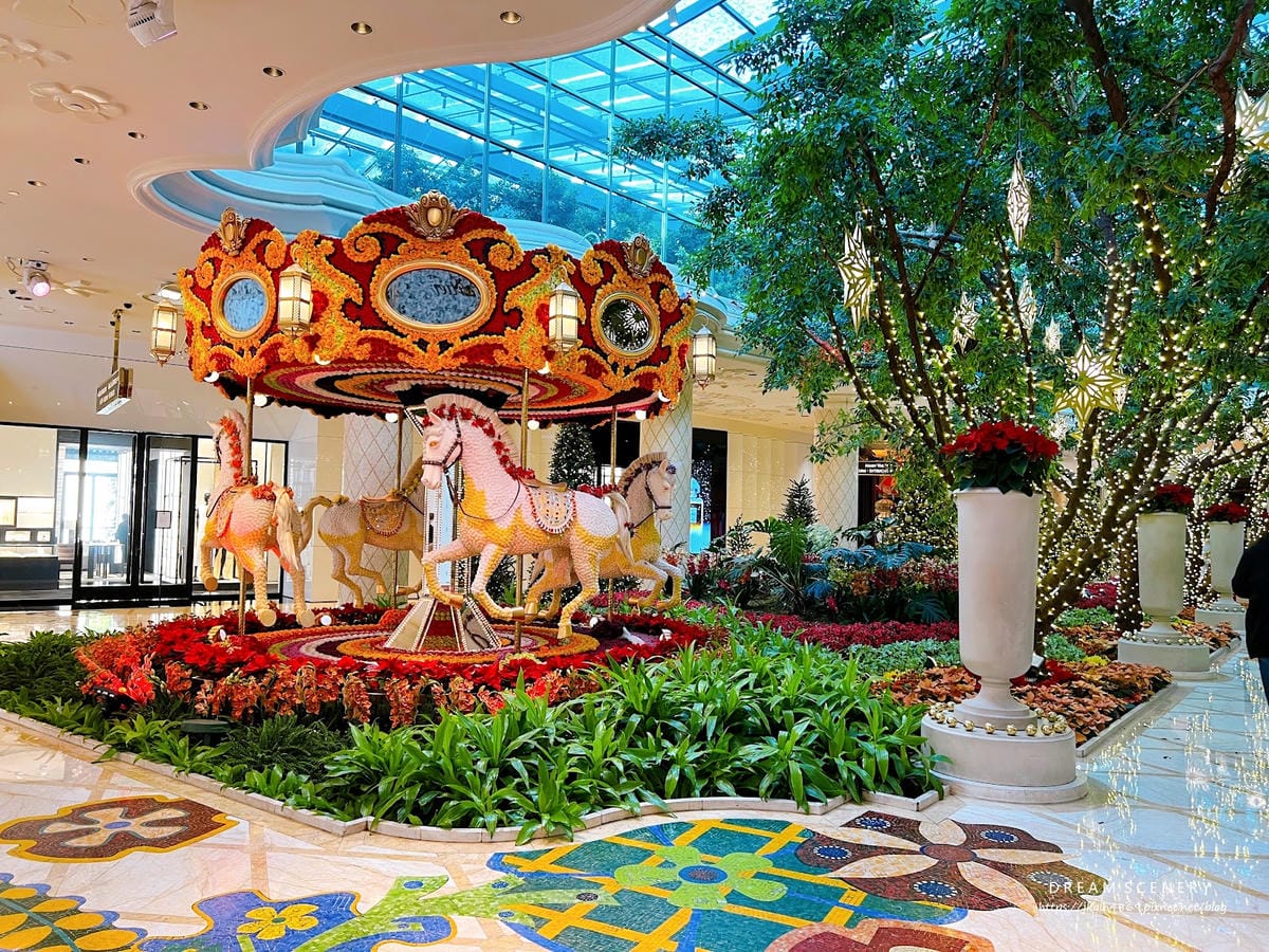 【美國-Las Vegas】2024 聖誕大廳│Wynn L