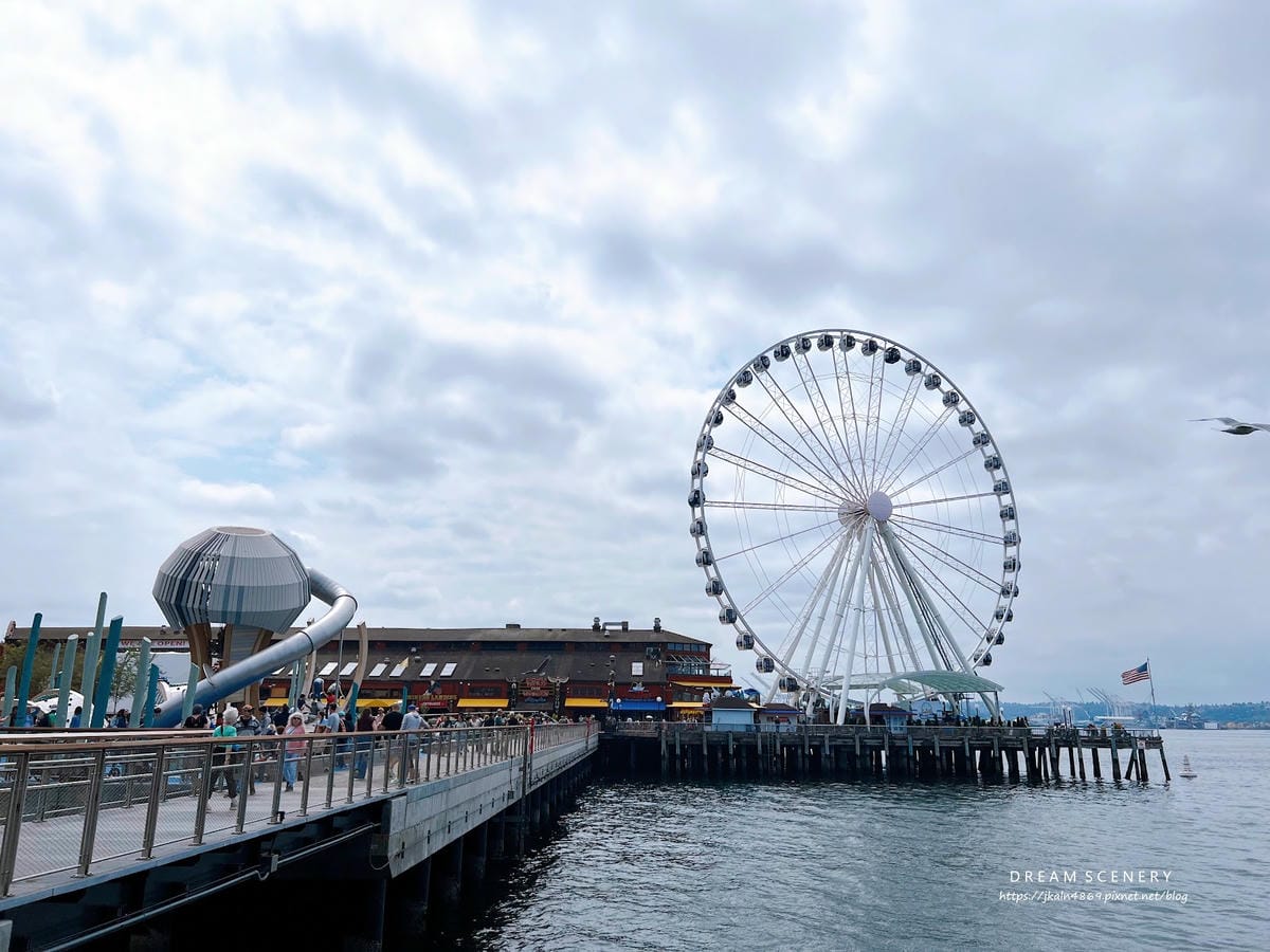【美國- Seattle】丟魚秀、金豬Rachel、第一家星