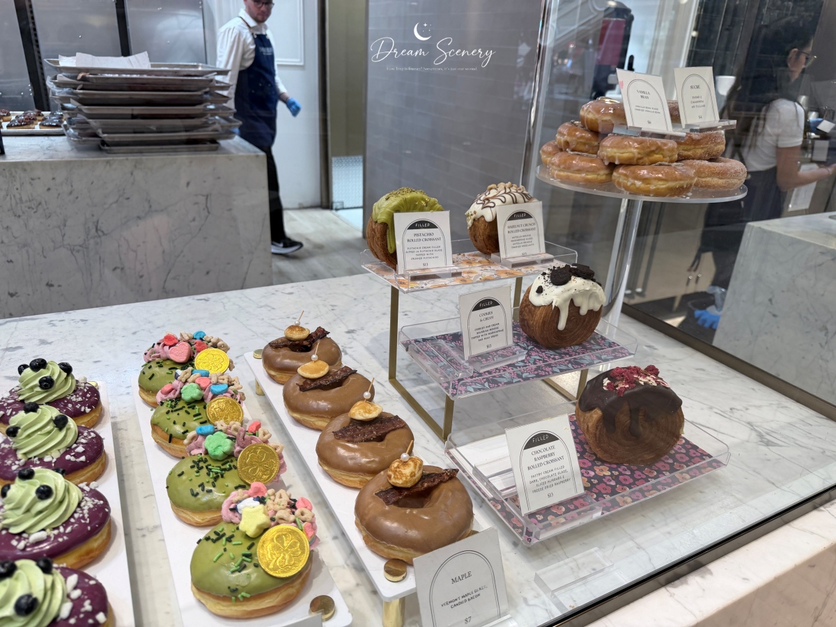 【美國-Las Vegas】精品級法式可頌專賣｜Las Vegas 必吃甜點推薦｜Donutique