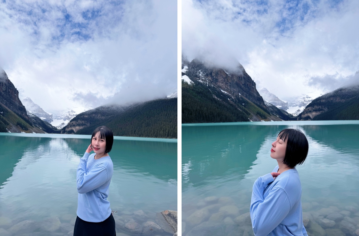 【加拿大-Banff】Fairmont Chateau Lake Louise湖畔散步｜在雪山與湖景之間享受片刻寧靜