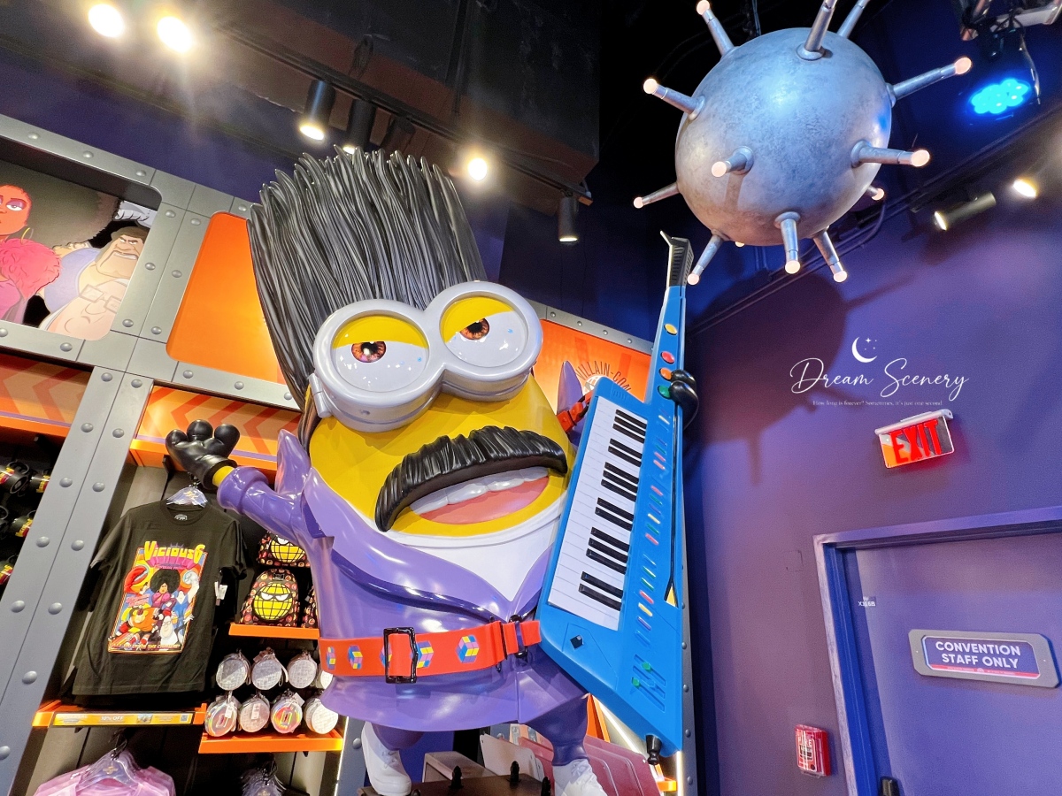 【美國 Florida】Illumination’s Minion Land 小小兵樂園|MINION CAFE 必吃香蕉甜點、超萌街景一次收藏 - 第7張圖 【美國 Florida】Illumination’s Minion Land 小小兵樂園|MINION CAFE 必吃香蕉甜點、超萌街景一次收藏
