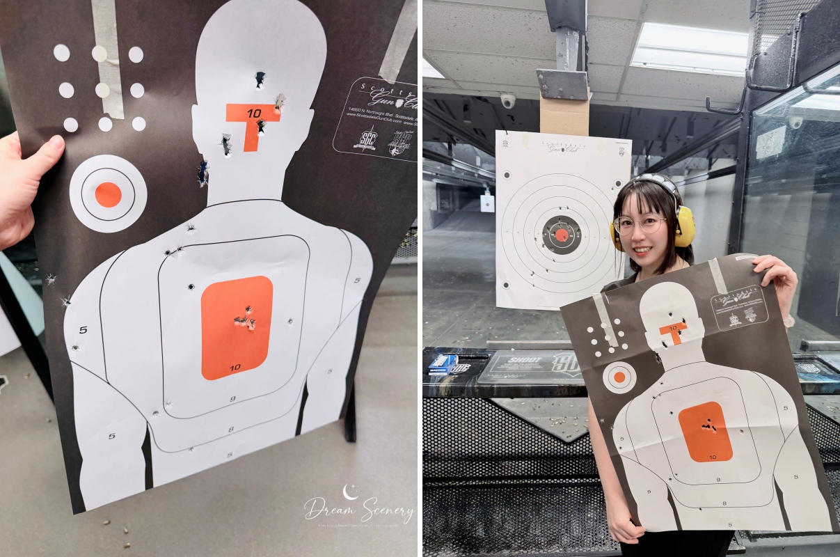 【美國-Scottsdale】人生第一次開槍！射擊初體驗｜Scottsdale Gun Club