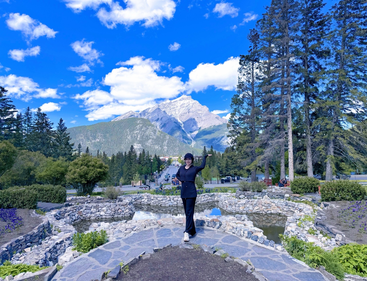 【加拿大-班夫 Banff】Cascade of Time Garden｜班夫市區裡的歷史花園