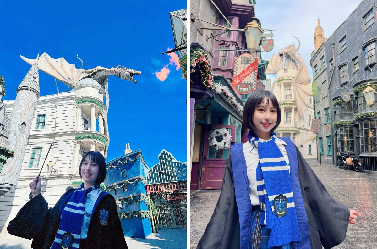 【美國 Florida】2024 奧蘭多環球影城哈利波特魔法世界｜從國王十字車站搭上霍格華茲特快車，走進斜角巷的魔法世界
