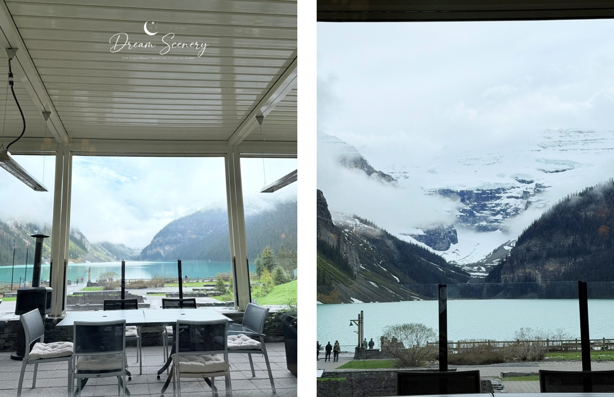 【加拿大-Banff】湖景第一排的晚餐時光｜Fairmont Chateau Lake Louise Lakeview Lounge晚餐體驗