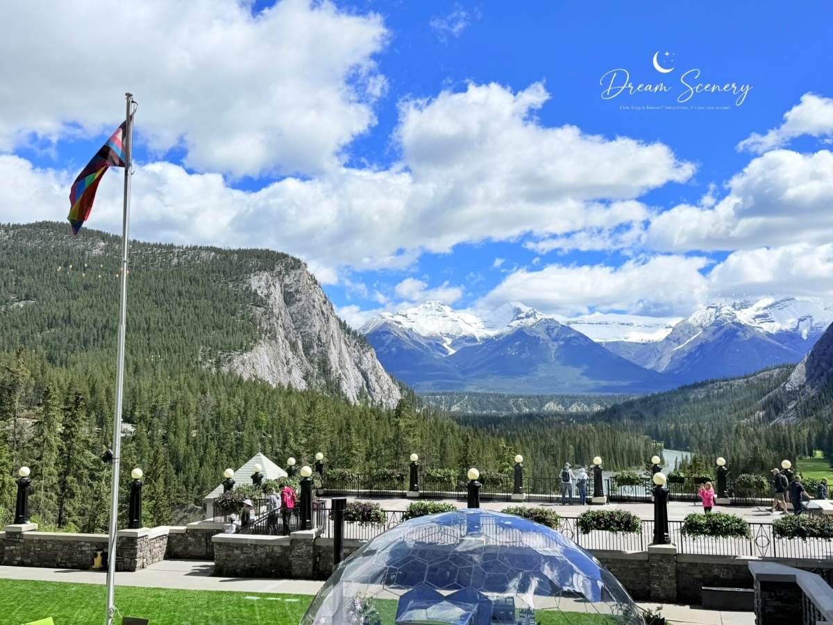 【加拿大-Banff】走進落磯山脈中的城堡，探索古典大廳與山谷花園｜Fairmont Banff Springs