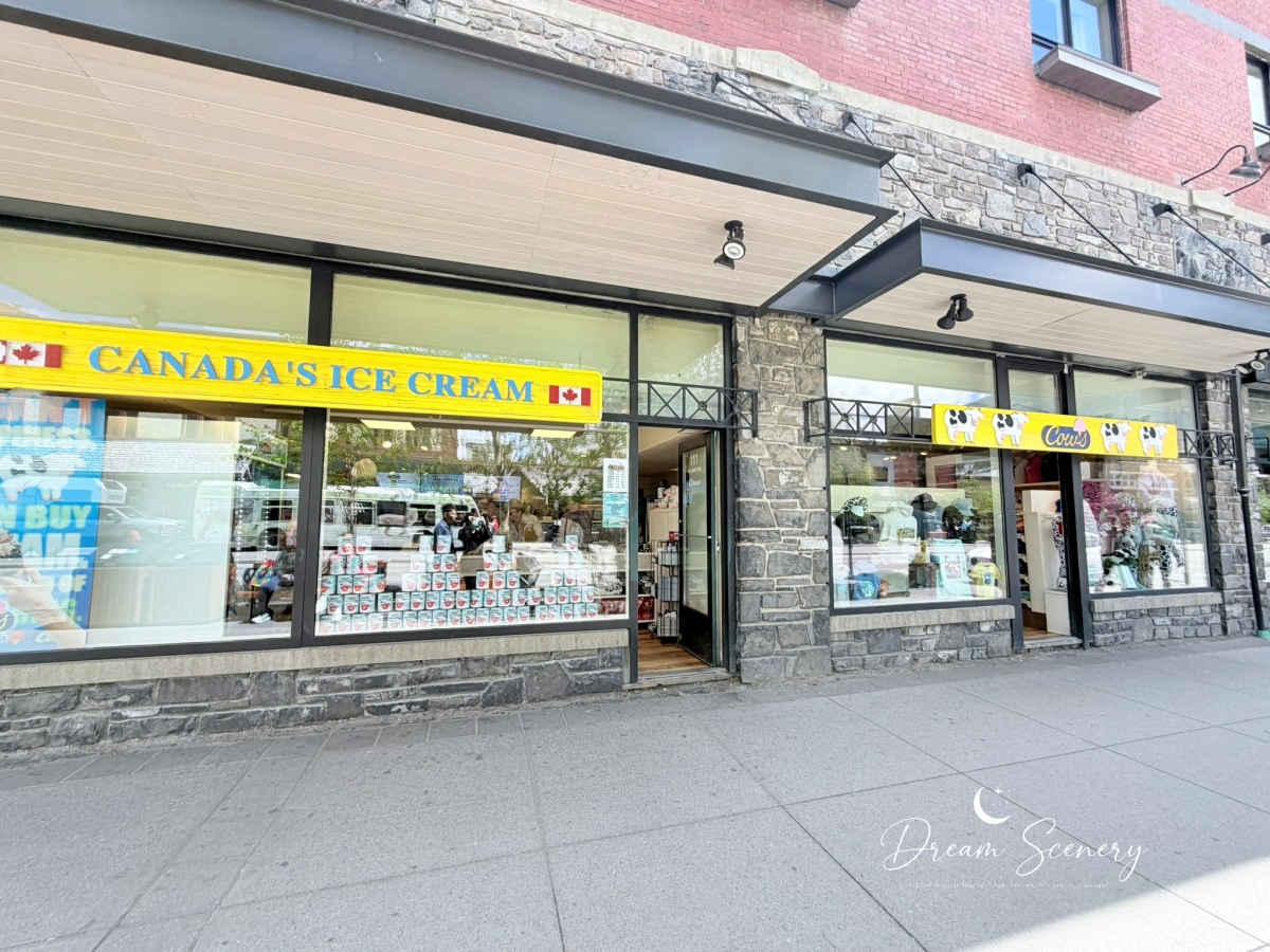 【加拿大-Banff】漫步班夫小鎮，欣賞洛磯山脈風光與特色街景｜BeavTails、COWS Ice Cream
