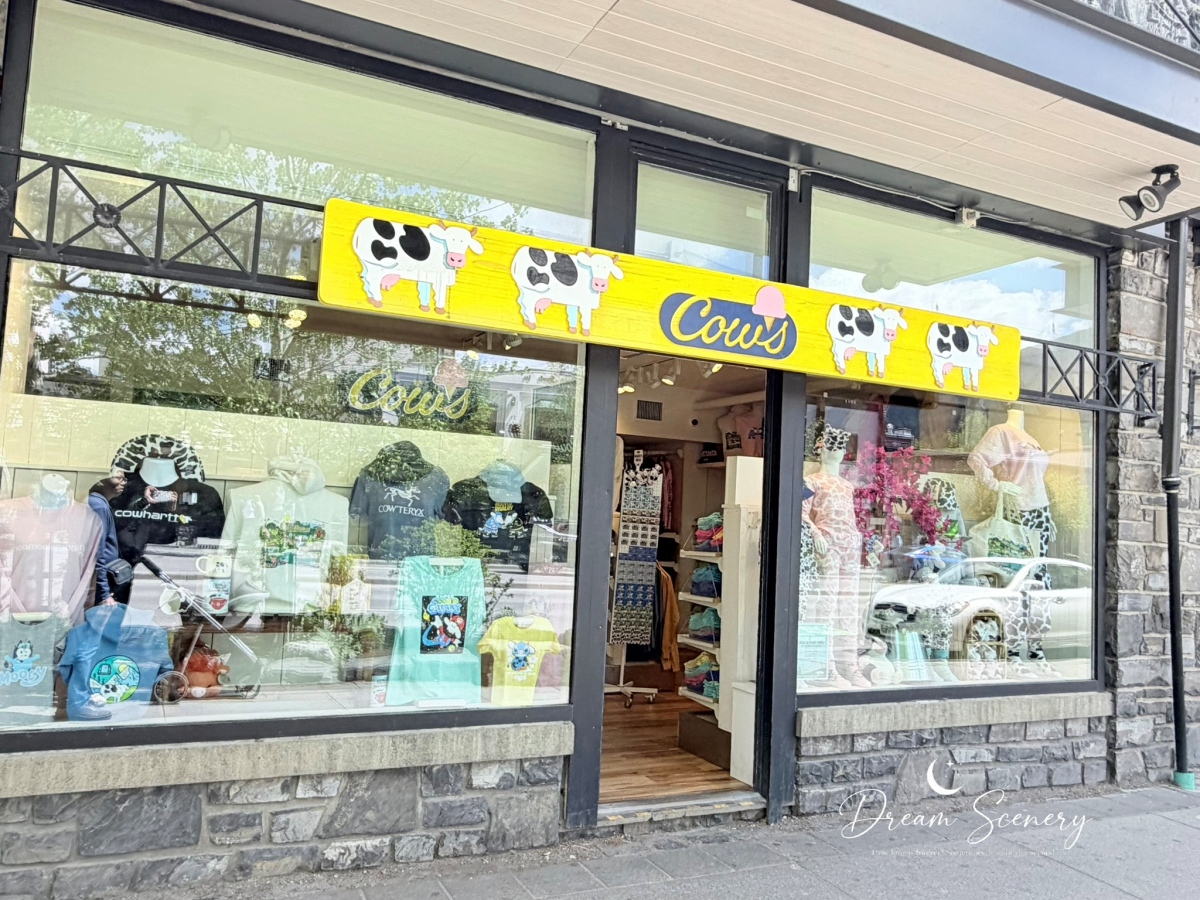 【加拿大-Banff】漫步班夫小鎮，欣賞洛磯山脈風光與特色街景｜BeavTails、COWS Ice Cream