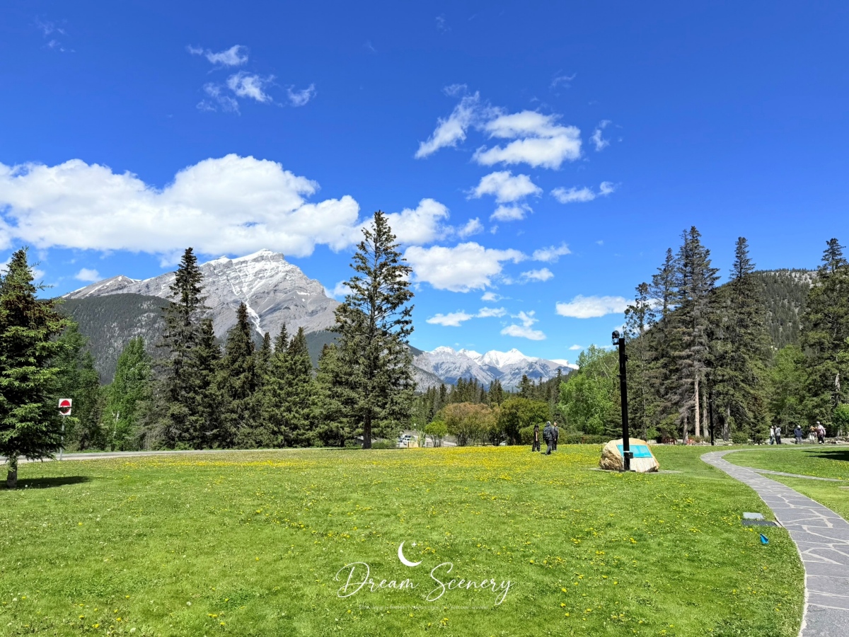 【加拿大-班夫 Banff】Cascade of Time Garden｜班夫市區裡的歷史花園