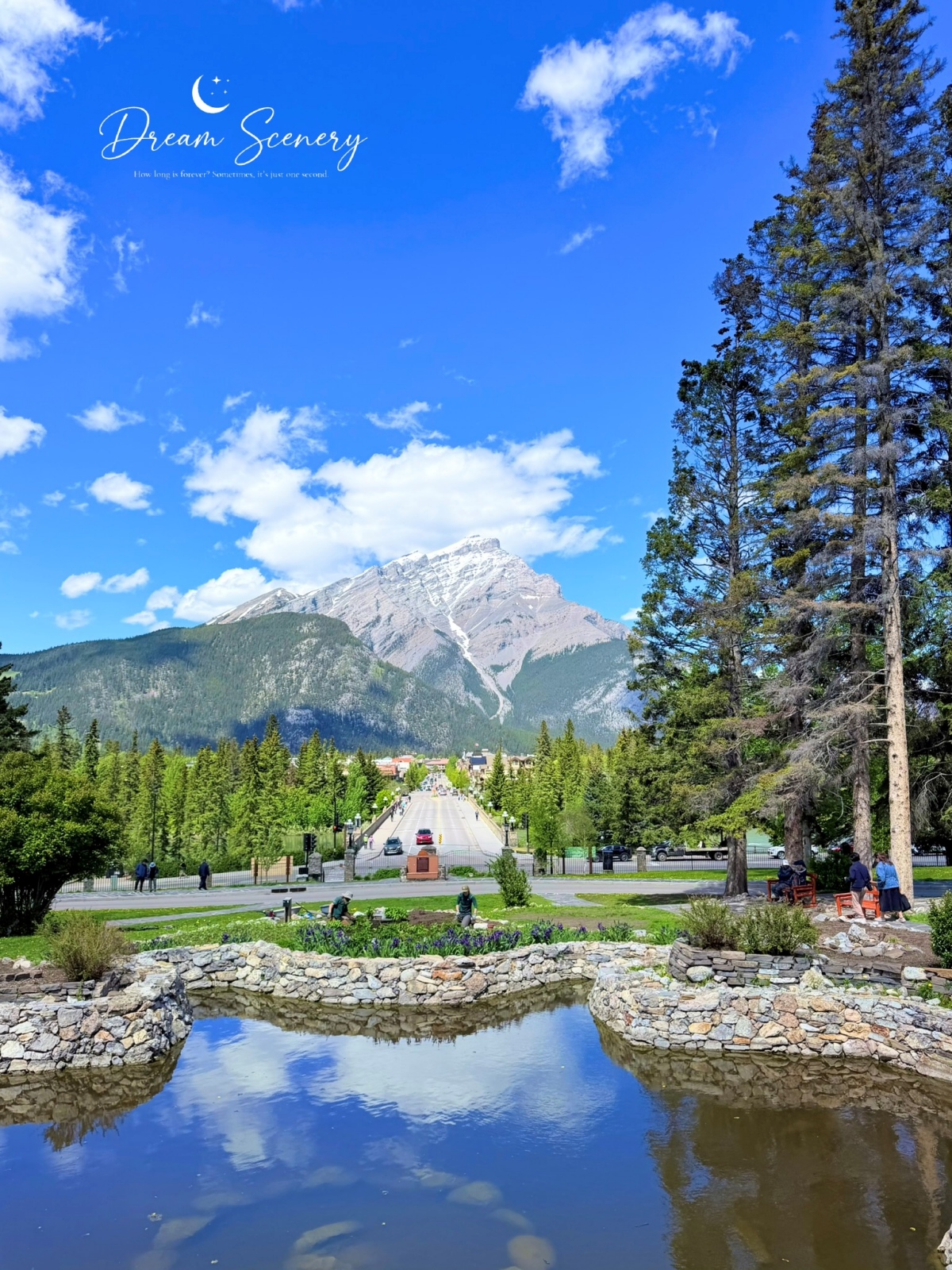 【加拿大-班夫 Banff】Cascade of Time Garden｜班夫市區裡的歷史花園