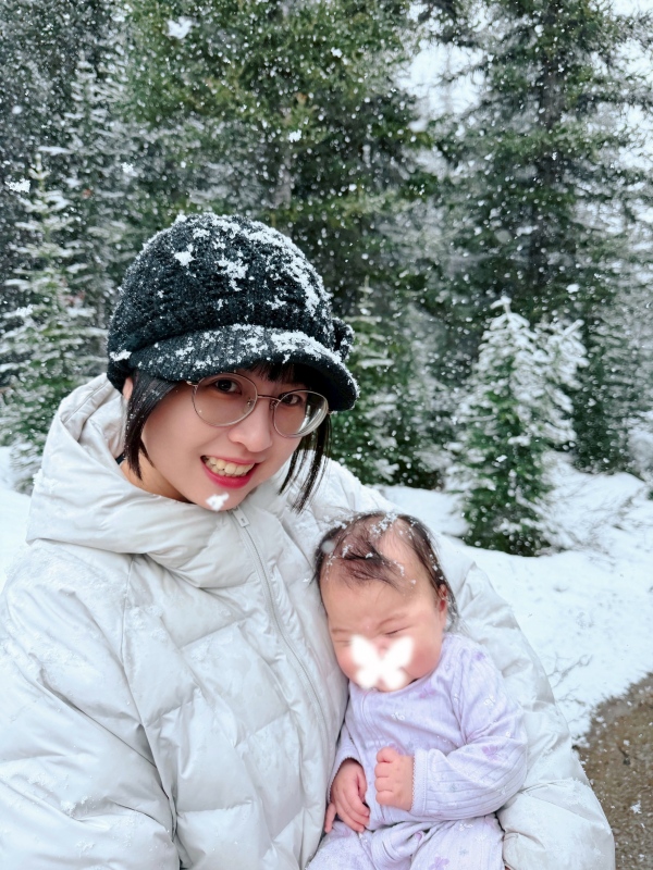 【加拿大-Banff】班夫國家公園自駕之旅|Bow Lake與Peyto Lake遇上大雪,帶寶寶第一次看雪 - 第9張圖 【加拿大-Banff】班夫國家公園自駕之旅|Bow Lake與Peyto Lake遇上大雪,帶寶寶第一次看雪