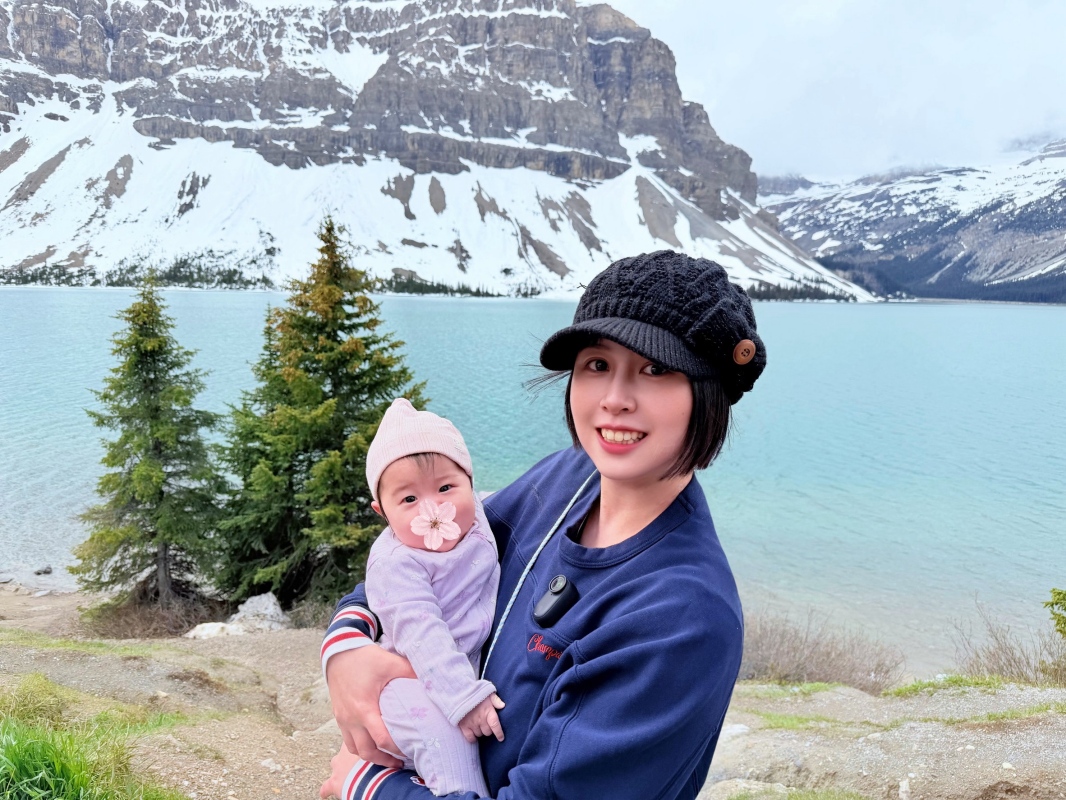 【加拿大-Banff】班夫國家公園自駕之旅|Bow Lake與Peyto Lake遇上大雪,帶寶寶第一次看雪 - 第5張圖 【加拿大-Banff】班夫國家公園自駕之旅|Bow Lake與Peyto Lake遇上大雪,帶寶寶第一次看雪