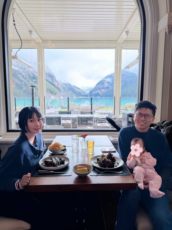 【加拿大-Banff】湖景第一排的晚餐時光｜Fairmont Chateau Lake Louise Lakeview Lounge晚餐體驗